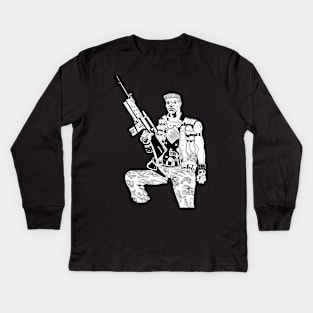 Soldier of Fortune Kids Long Sleeve T-Shirt